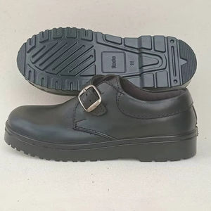 Chaussures d'école imperméables souples à lacets pour enfants, design Oxford classique, tige en PU durable, prêtes à l'exportation en gros - Product Image 1
