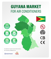 Climatiseur mural split type Inverter 12000 BTU 1 tonne 1,5 CV R32 respectueux de l'environnement avec commande Wifi