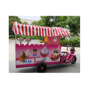 Carrito de Gelato, Bicicleta de Comida Rápida, Remolques Móviles de Helados en Venta - Product Image 3