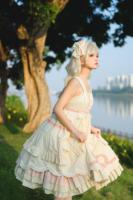 Nouveauté Lolita personnalisée poupée mignonne Style fille robe douce JSK traditionnelle japonaise Lolita Anime Cosplay Kawaii robe en dentelle rose