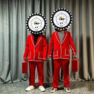 Traje de Lujo con Luces LED Future Sense para Baile de Salón, Ropa de Baile Gogo Unisex de Poliéster/Rayón para Clubes Nocturnos, Bailarines, Cantantes y Escenarios - Product Image 6