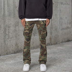 Pantalones Jogger Personalizados al por Mayor para Hombre, 100% Algodón, Cintura Media, Corte Recto, Multibolsillos, Duraderos, Ecológicos, Transpirables, Ropa de Trabajo, para Exteriores - Product Image 3