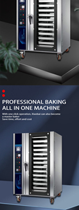 <span class=keywords><strong>Four</strong></span> à <span class=keywords><strong>pain</strong></span>/pâtisserie rotatif à gaz <span class=keywords><strong>professionnel</strong></span> <span class=keywords><strong>d</strong></span>'<span class=keywords><strong>occasion</strong></span>, 12 plateaux, modèle HGA-12, marque Baokang - Product Image 5