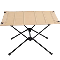 Table de camping pliante en aluminium, légère, portable, pour pique-nique, plage, extérieur, design compact et pliable, vente en gros OEM