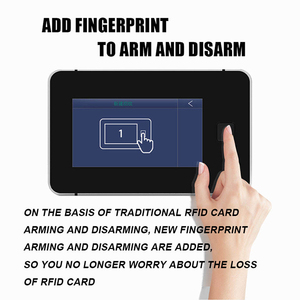 Daytech Bàn Di Chuột GSM05 Báo Động Chống Trộm Mở Khóa Vân Tay Hệ Thống Báo Động Gia Đình Không Dây Alexa Google Hỗ Trợ Wifi GSM Tuya Thông Minh - Product Image 2