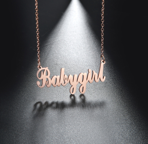 KRKC gioielli con ciondolo collana con nome Bling personalizzato in 3 <span class=keywords><strong>D</strong></span> bambini collana con nome personalizzato arabo argento placcato <span class=keywords><strong>oro</strong></span> 18 carati - Product Image 5