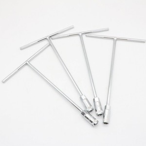 T Type Socket Wrench Set Metric 6-19mm Manual Hex Socket Head <b>Tools</b> For Automotive Repair - Product Image 1
