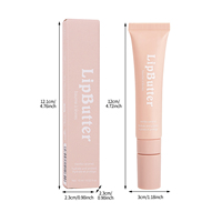 Baumes et gloss à lèvres en marque blanche, haute qualité, végétaliens, fruités, hydratants en profondeur, baume à lèvres au beurre scintillant, gloss à lèvres aux peptides, OEM