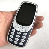 Venta caliente teléfono móvil transfronterizo 3310 pantalla de 2,4 pulgadas teléfono no inteligente 2G botón recto ancianos Dual SIM función teléfono