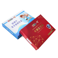 Custom Product Small Card Paper Boxes Plain White Cardboard Paper Box for Medicine Supplement Bottle Packaging