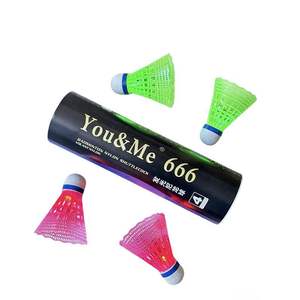 Светящийся пластиковый ветрозащитный Волан для бадминтона - Product Image 5