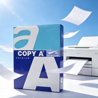 Papier de Copie Premium A4 70-80g/m² Blanc Haute Luminosité 100% Pâte de Bois Vierge du Shandong pour Impression et Copie