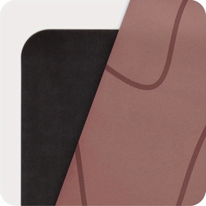 Tapis de yoga en PU avec logo personnalisé, tapis d'exercice antidérapants à haute densité pour salle de sport, studio de fitness et entraînements à domicile - Product Image 3