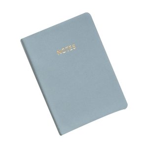 Cuadernos Personalizados con Logotipo Dorado A6, Cubierta Suave de Cuero PU, Páginas Rayadas y Punteadas, Libretas Portátiles - Product Image 1