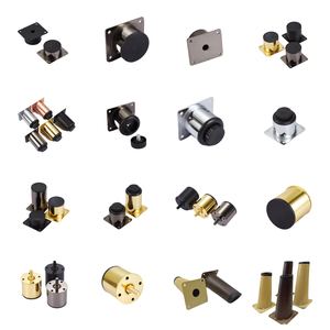 Chân ghế sofa có thể điều chỉnh độ cao Thiết kế hiện đại Chân tủ màu đen Phụ kiện nội thất bằng sắt kim loại Nhà bếp Bàn ăn Giường Bàn cà phê - Product Image 6