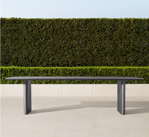 Ensemble de table et chaises en aluminium moderne, neuf pièces, en promotion, mobilier de jardin moderne, table d'extérieur - Product Image 5