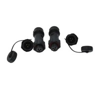 OEM IP68 étanche électrique 3 broches SP13 prise mâle DIN femelle pour l'alimentation pour les connecteurs d'aviation