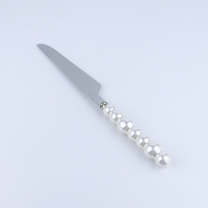 Fourchette et cuillère à couteau en acier inoxydable avec poignée en céramique perlée ensemble de <span class=keywords><strong>couverts</strong></span> en métal argenterie ensemble de 4 pièces - Product Image 6