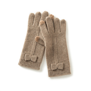 Gants en cachemire tricotés pour femme, à doigts complets, thermiques, écologiques, multifonctions, pour le ski et compatibles écran tactile - Product Image 2