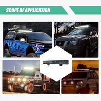 Rampe incurvée pour camion tout-terrain 2020 12v 24v 240W, barres lumineuses led en aluminium rvb pour voiture
