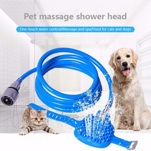 Douche et brosse de massage 2 en 1 pour animaux de compagnie - Outil de bain multifonction pour chien pour un nettoyage efficace, prix d'usine en gros/ - Product Image 4