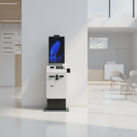 Máquina Dispensadora de Efectivo con Pantalla Táctil Interactiva, Reciclador de Monedas y Billetes, Escáner de Pasaportes, Kiosco de Autoservicio, SDK