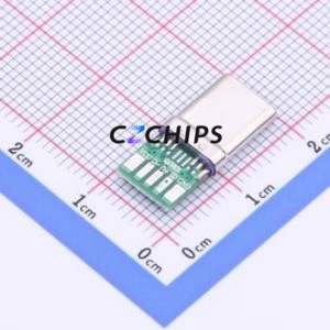 918-248M202BW42007 USB Connector SMD Connector ( Connector Type: Type-C )( Protocol Standard: USB 3.1 )( Gender: Male ) - Product Image 2