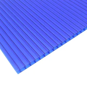 햇빛 플라스틱 가격 투명한 6mm 지붕 패널 차일을 위한 폴리탄산염 구렁 장