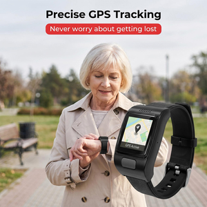 VL12S SOS Emergency Smart <strong>Watch</strong> Fall Detection Heart Rate Temperature Monitoring <strong>GPS</strong> WIFI <strong>Tracking</strong> 4G Smart <strong>Watch</strong> for Elderly - Product Image 4