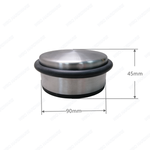 Butée <span class=keywords><strong>de</strong></span> <span class=keywords><strong>porte</strong></span> moderne robuste sans perçage en acier inoxydable avec caoutchouc antidérapant pour maison, <span class=keywords><strong>garage</strong></span>, quincaillerie en gros - Product Image 3