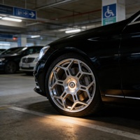 Jantes personnalisées de 20 pouces en alliage d'aluminium forgé 6061T6 chromé, 3 pièces, motif de boulons 5x112, design de jante concave profonde pour Mustang Shelby GT500