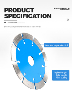 5 Inch Industrial OEM Hot-pressing Process <strong>Segmented</strong> Fast <strong>Cut</strong> Marble <strong>Granite</strong> Diamond Circular Saw <strong>Blade</strong> Power Tool Accessories - Product Image 3