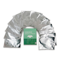 Patch anti-rides professionnel OEM/ODM pour le front, lisse les rides, extrait d'aloe vera, masque hydratant pour le front, pour la peau