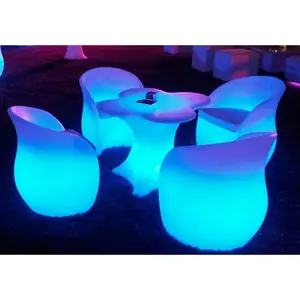 赌场娱乐用发光二极管酒吧桌椅 (Tp117)