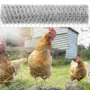 <strong>Galvanized</strong> Steel <strong>Chicken</strong> Coop <strong>Wire</strong> Netting <strong>Hexagonal</strong> Poultry <strong>Mesh</strong> for Animal Barrier Fencing Welded Technique Cut Bend Available - Product Image 2