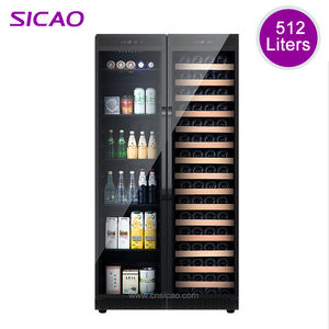 Réfrigérant pour armoire à vin, style Mooden, bouteille <span class=keywords><strong>Vintage</strong></span> <span class=keywords><strong>rouge</strong></span> avec affichage silencieux, compresseur pour réfrigérateur à vin - Product Image 3