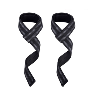 2026 Custom Logo Neoprene Breathable Non Slip Gym Fitness Padded Bodybuilding Weight Lifting Heavy Duty <b>Wrist</b> <b>Straps</b> - Product Image 6