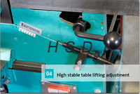 Machine à bois multifonctionnelle avec table de rabotage, scie à table, perçage, mortaisage et rainurage