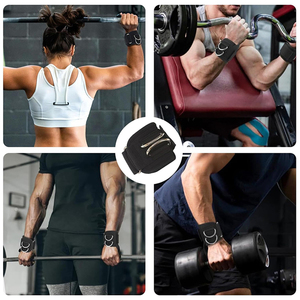 Tali Angkat Beban dengan Cincin-D, Perlengkapan Mesin Kabel Tugas Berat, Tali Pengikat Pergelangan Tangan untuk Angkat Beban, Latihan Gym, Tali Angkat untuk Pull-up - Product Image 6