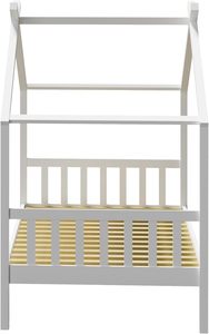 Lit enfant en bois Montessori, design 2025, prix de gros, lit <span class=keywords><strong>maison</strong></span>, chambre à coucher, école maternelle, hôtel, lit pour enfants - Product Image 3