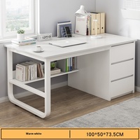 Chaise de bureau d'étude à domicile moderne combinaison simple de bureau bureau d'ordinateur table de chambre à coucher confortable étudiant apprenant l'écriture