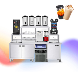 Equipo para Té con Leche, Set de Máquina para Té de Burbujas, Equipo para Tienda de Té con Leche, Mesa de Trabajo, Barra de Té de Burbujas, Equipo para Tienda de Té Boba - Product Image 2
