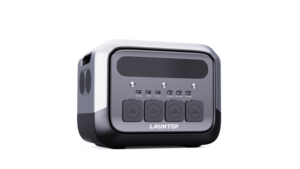 Station portable tout-en-un LAUNTOP Pro1200 1024Wh 1200W LiFePO4 empilable à onde sinusoïdale pure pour le camping et l'utilisation en extérieur - Product Image 3
