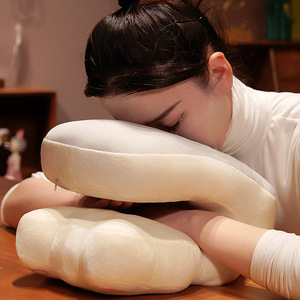 Almohada de siesta de animales de dibujos animados de bajo precio, dispositivo de sueño de mediodía de dibujos animados para niños, almohada para dormir para oficina de verano - Product Image 4