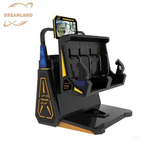 Dreamland Newest Indoor Sport 9D VR Cinema 2 Players Virtual Reality Simulator Rotation Games 9D 360 VR