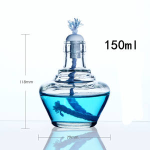 موقد كحول زجاجي عالي البوروسيليكات من HAIJU LAB سعة 150 مل/250 مل، طقم تسخين للمختبرات الكيميائية شفاف ومقاوم للحرارة العالية - Product Image 2