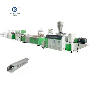 Manufacturing Plastic PVC Cable Tray Electrical PVC Cable Trunking Extrusion Making Machine