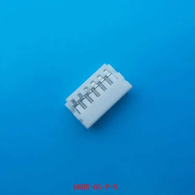 와이어 대 보드 절연 변위 커넥터, 박형 분리형, 6 핀, 2.5mm 피치, 06HR-6S-P-N,JST