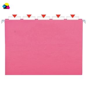 25/BX 1/5 taille lettre découpée rose papier <span class=keywords><strong>kraft</strong></span> recyclé intérieurs dossiers suspendus fournisseur de bureau dossiers suspendus pour usage intérieur - Product Image 4