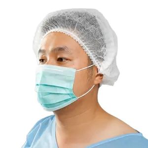Dùng một lần không dệt vải cuộn cho y tế dùng một lần Facemask miệng-múp nguyên liệu meltblown + PP không dệt